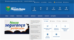 Desktop Screenshot of pimentabueno.ro.gov.br