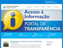 Tablet Screenshot of coloradodooeste.ro.gov.br
