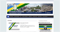 Desktop Screenshot of camaranbo.ro.gov.br