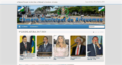 Desktop Screenshot of camaradeariquemes.ro.gov.br
