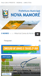 Mobile Screenshot of novamamore.ro.gov.br