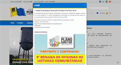 Desktop Screenshot of portovelho.ro.gov.br